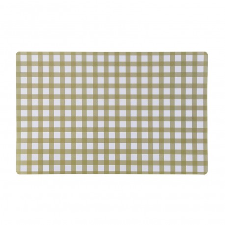 SALVAMANTEL VICHY  BEIGE OSCUR