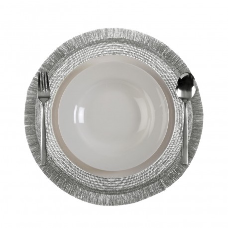 PROTETOR DE MESA PRATEADO