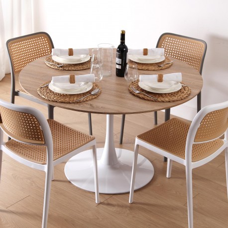 MESA COR NATURAL LIA 120CM