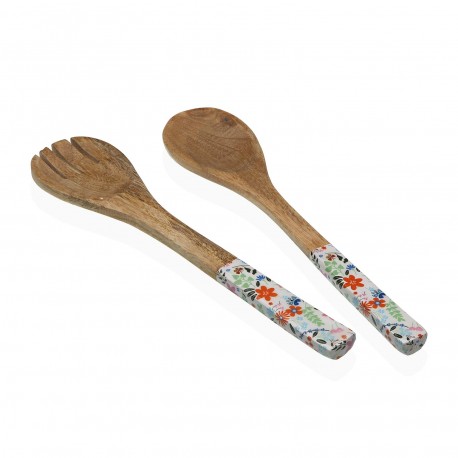 SET UTENSÍLIOS FLOWERS