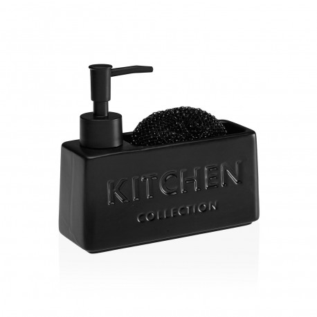 DOSEADOR SABAO ESPONJA "KITCHEN" PRETO