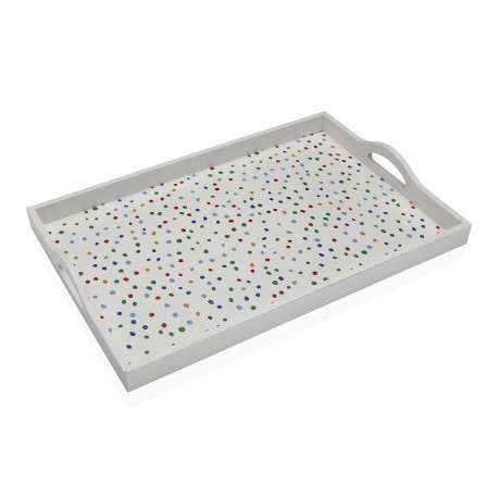 BANDEJA RETANGULAR DOTTY