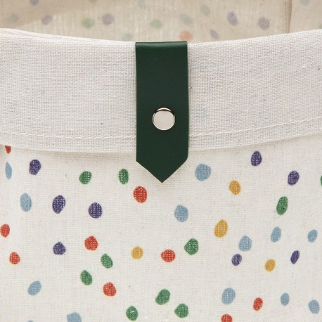 SET 3 CESTAS QUADRADAS DOTTY