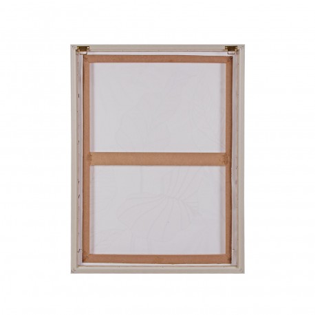 LONA 45 X 50 FOLHAS TROPICAIS OCRE 1