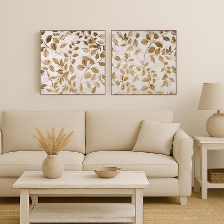 TELA EMOLDURADA COM LÂMINA 50X50 SORTIDA
