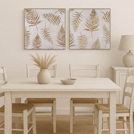 TELA EMOLDURADA COM LÂMINA 50X50 SORTIDA