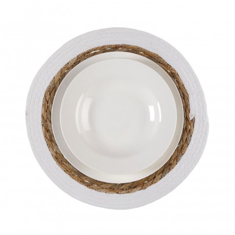 INDIVIDUAL BRANCO 35CM