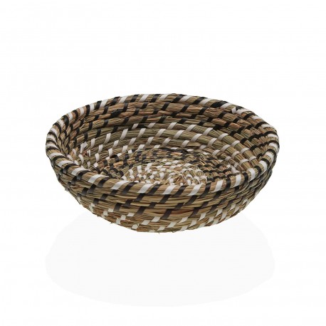 CESTO BRANCO E PRETO 25 CM