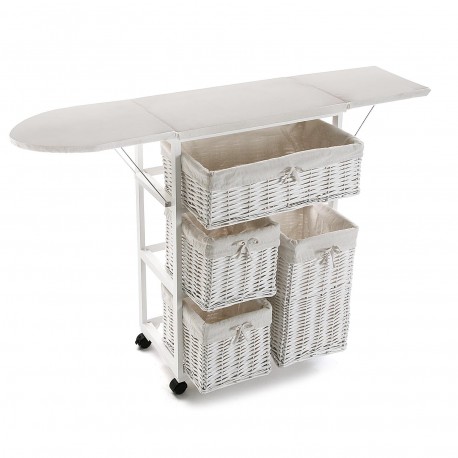 MUEBLE C/ CESTAS  BLANCO