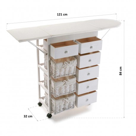 MUEBLE CAJONERO BLANCO