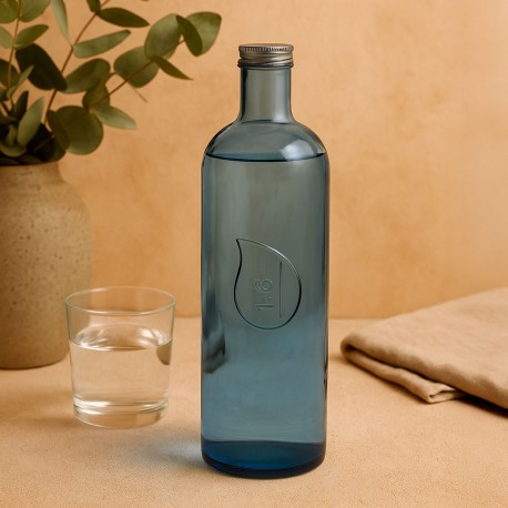GARRAFA GOTA AZUL 1600ML