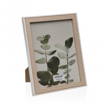 MOLDURA 15X20 MADEIRA BRANCA