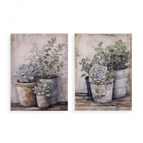 QUADRO JARRÕES 30 X 40