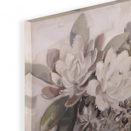 QUADRO FLORES 40 X 40