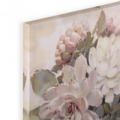 QUADRO FLORES 40 X 40