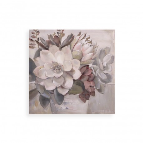 QUADRO FLORES 40 X 40