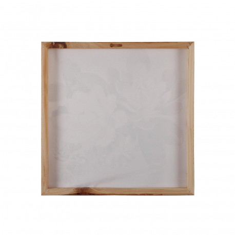 QUADRO FLORES 40 X 40