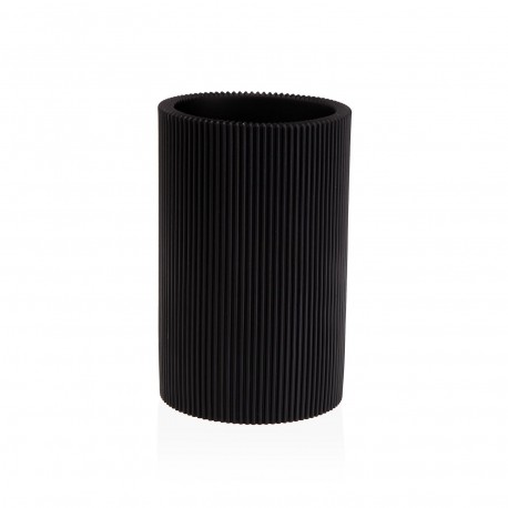 COPO PORTA-ESCOVAS PRETO