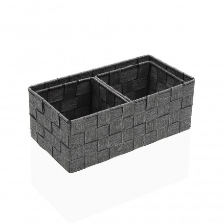 CONJUNTO 3 CESTOS CINZA