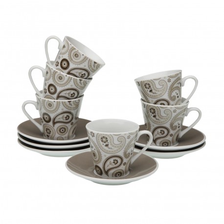 CONJUNTO 6 CHÁVENAS CAFÉ C/ PIRES GLOB
