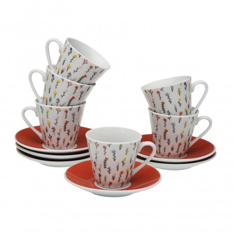 CONJUNTO 6 CHÁVENAS CAFÉ C/ PIRES BLUME
