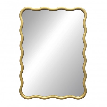 ESPELHO ONDAS DOURADO