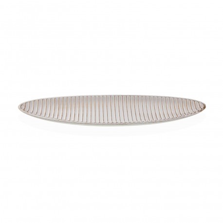 CENTRO DE MESA ALONGADO DOURADO 58CM