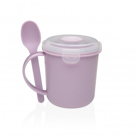 COPO ALIMENTOS COLHER VIOLETA