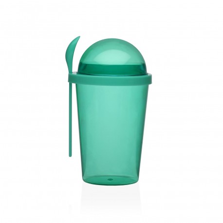 COPO ALIMENTOS COLHER VERDE
