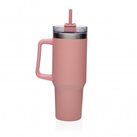 CANECA TÉRMICA ROSA