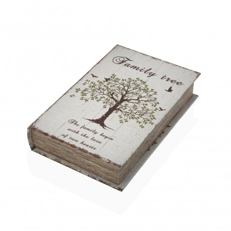LIVRO DECORAÇÃO COM CADEADO FAMILY TREE