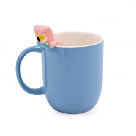 MUG CORUJA AZUL