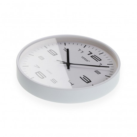 RELÓGIO PAREDE BRANCO 30CM
