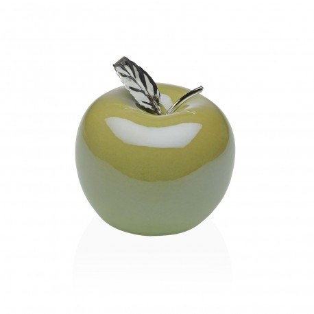 FIGURA CERÂMICA MAÇÃ VERDE