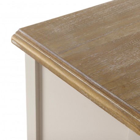 MESA DE CABECEIRA 3 GAVETAS TENNY