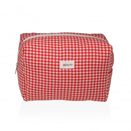 NÉCESSAIRE VICHY VERMELHO GRANDE