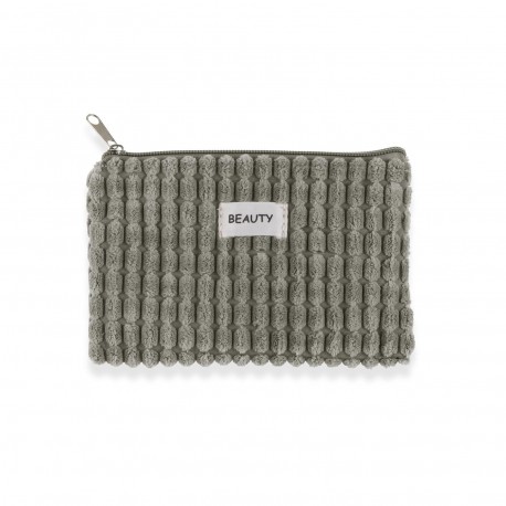 NÉCESSAIRE CORDUROY AZUL 17X12CM