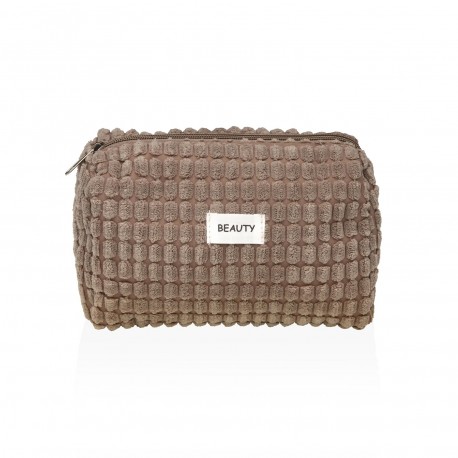 NÉCESSAIRE CORDUROY CAQUI