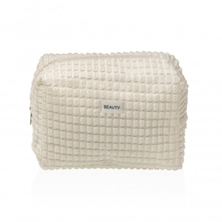 NÉCESSAIRE CORDUROY BRANCO GRANDE