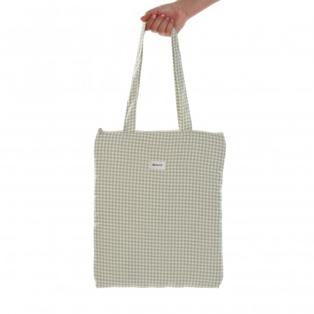 SACO COMPRA VICHY VERDE