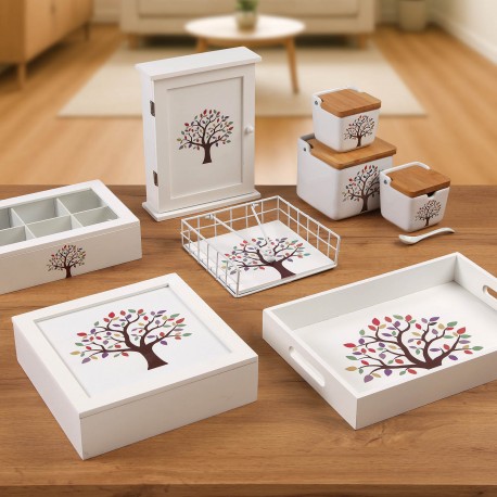 CAIXA JOALHEIRO RETANGULAR "TREE"