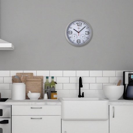 RELOJ BLANCO C/TERMOM PAMUK