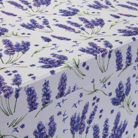 CONJUNTO 10 CAIXAS CARTÃO LAVANDA