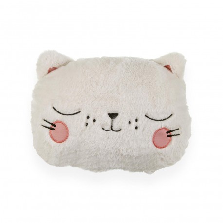 ALMOFADA COM ENCHIMENTO GATO BRANCO