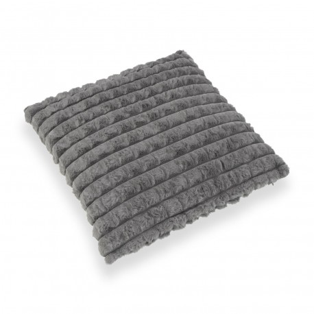 ALMOFADA COM ENCHIMENTO CINZA 45X45