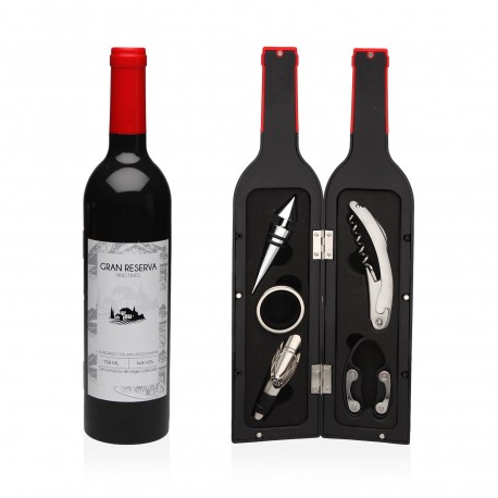 CONJUNTO GARRAFA 5 UTENSÍLIOS GRAN RESERVA