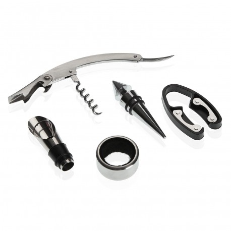 CONJUNTO GARRAFA 5 UTENSÍLIOS GRAN RESERVA
