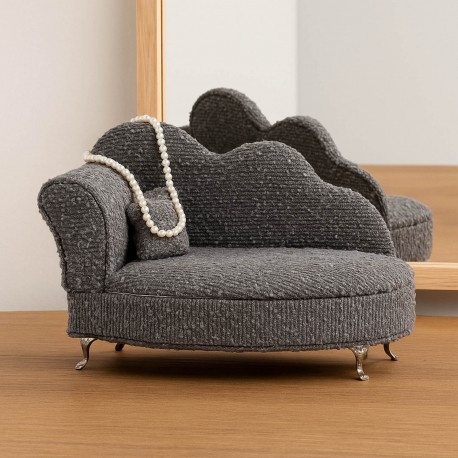 JOALHEIRO CINZA ESCURO CHAISE LONGUE