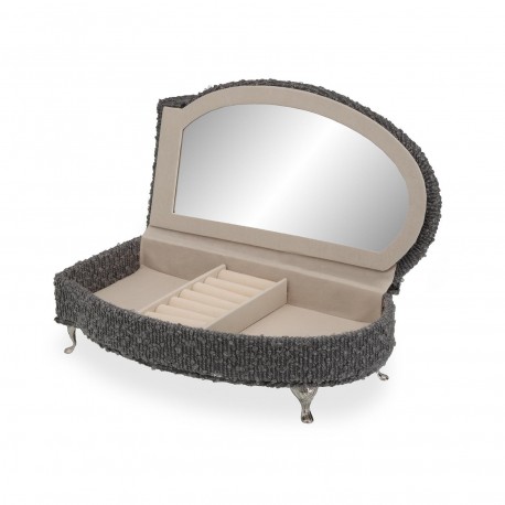 JOALHEIRO CINZA ESCURO CHAISE LONGUE