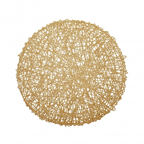 INDIVIDUAL REDONDO DOURADO